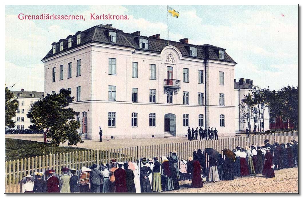 Grenadiärkassernen, Karlskrona.