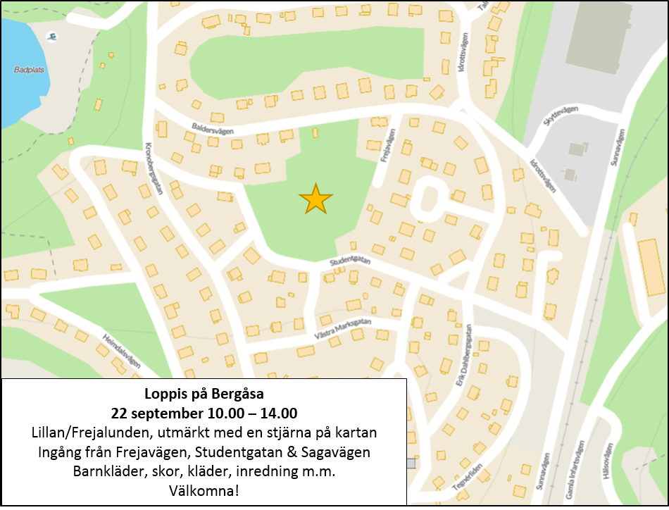 Loppis på Bergåsa 2018-09-22