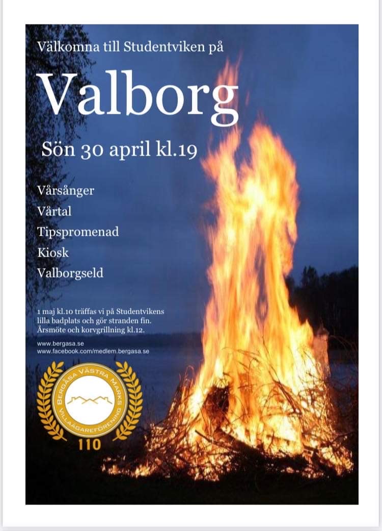 Valborg, Vårträff och Årsmöte 2023